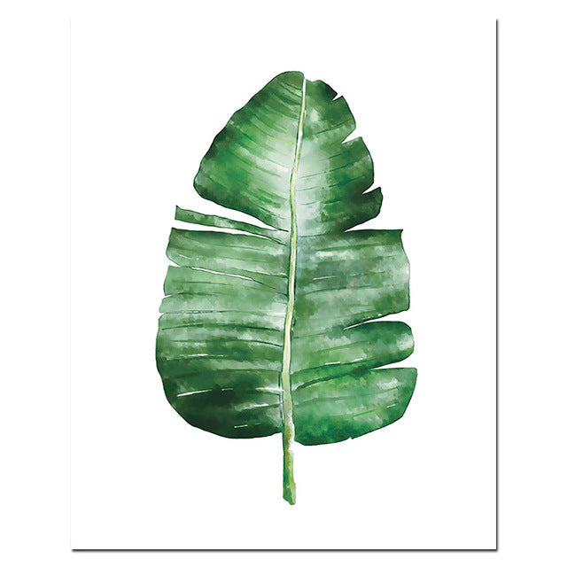Home Decor Green Plant Canvas Painting Home Decor Green Plant Canvas Painting